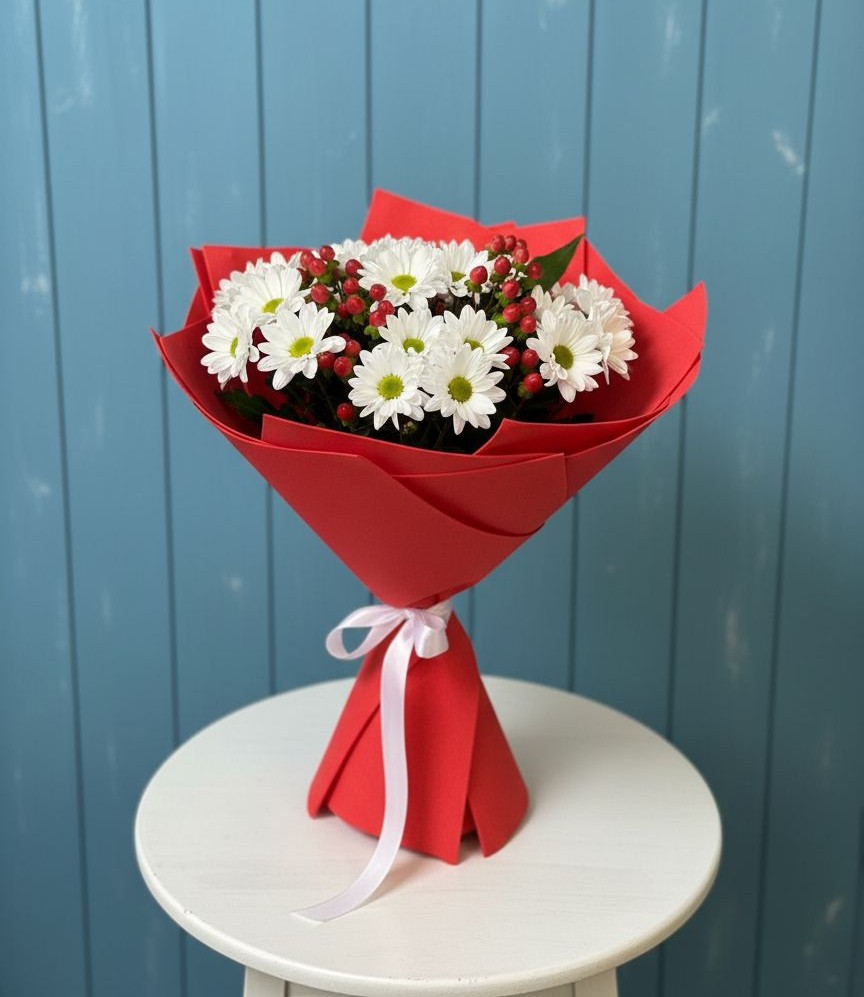 Букет цветов из: Хризантемы в Калиновском