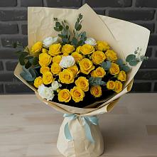 Букет цветов из:  Розы в Калиновском