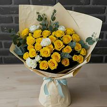 Букет цветов из:  Розы в Калиновском