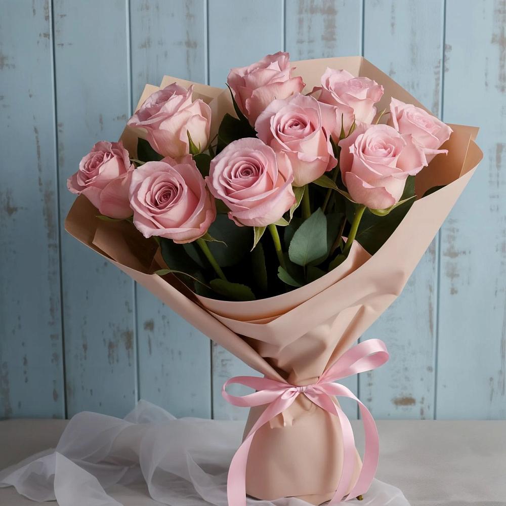 Букет цветов из: Розы в Калиновском