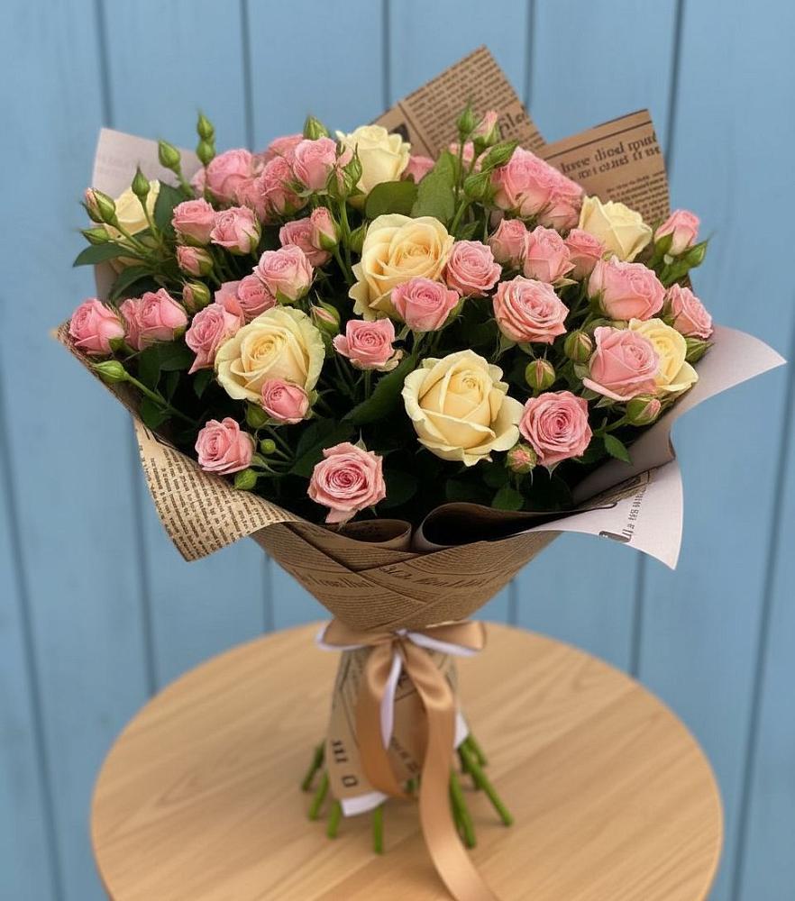 Букет цветов из: Розы в Калиновском