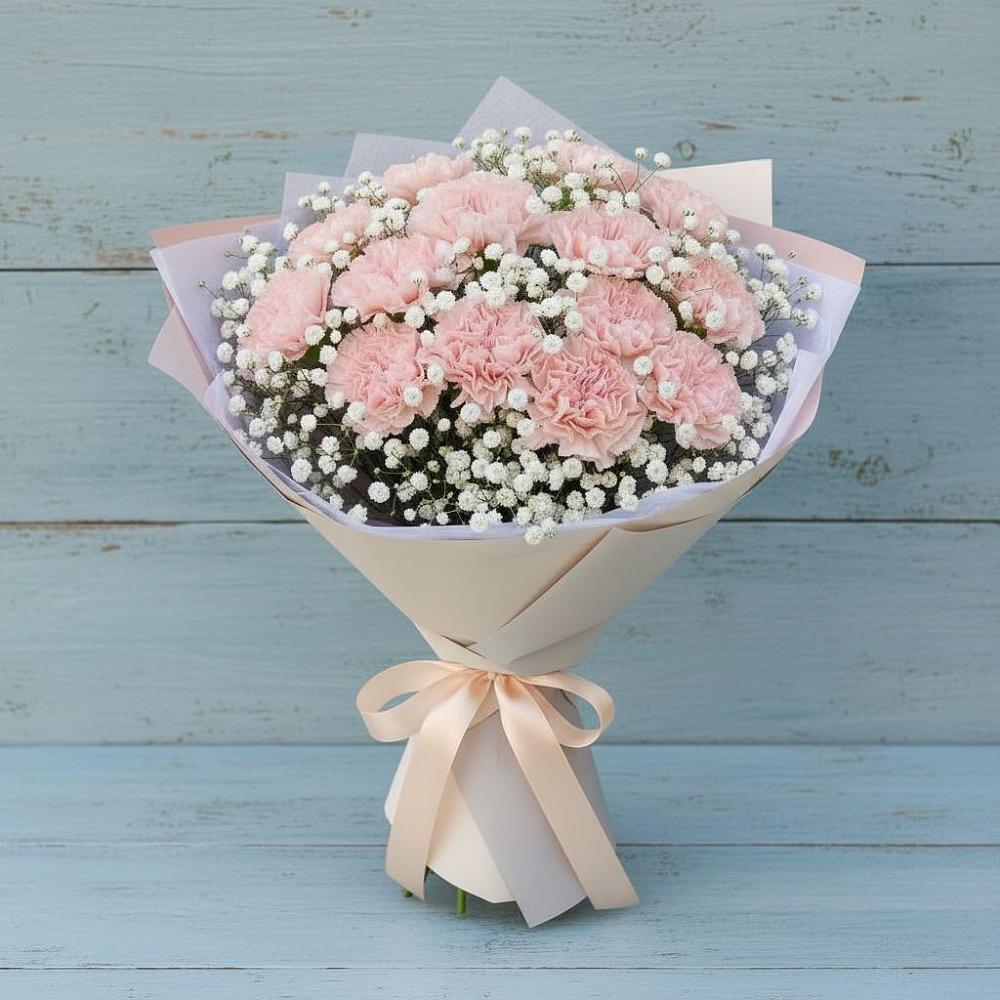 Букет цветов из: Гвоздики в Калиновском