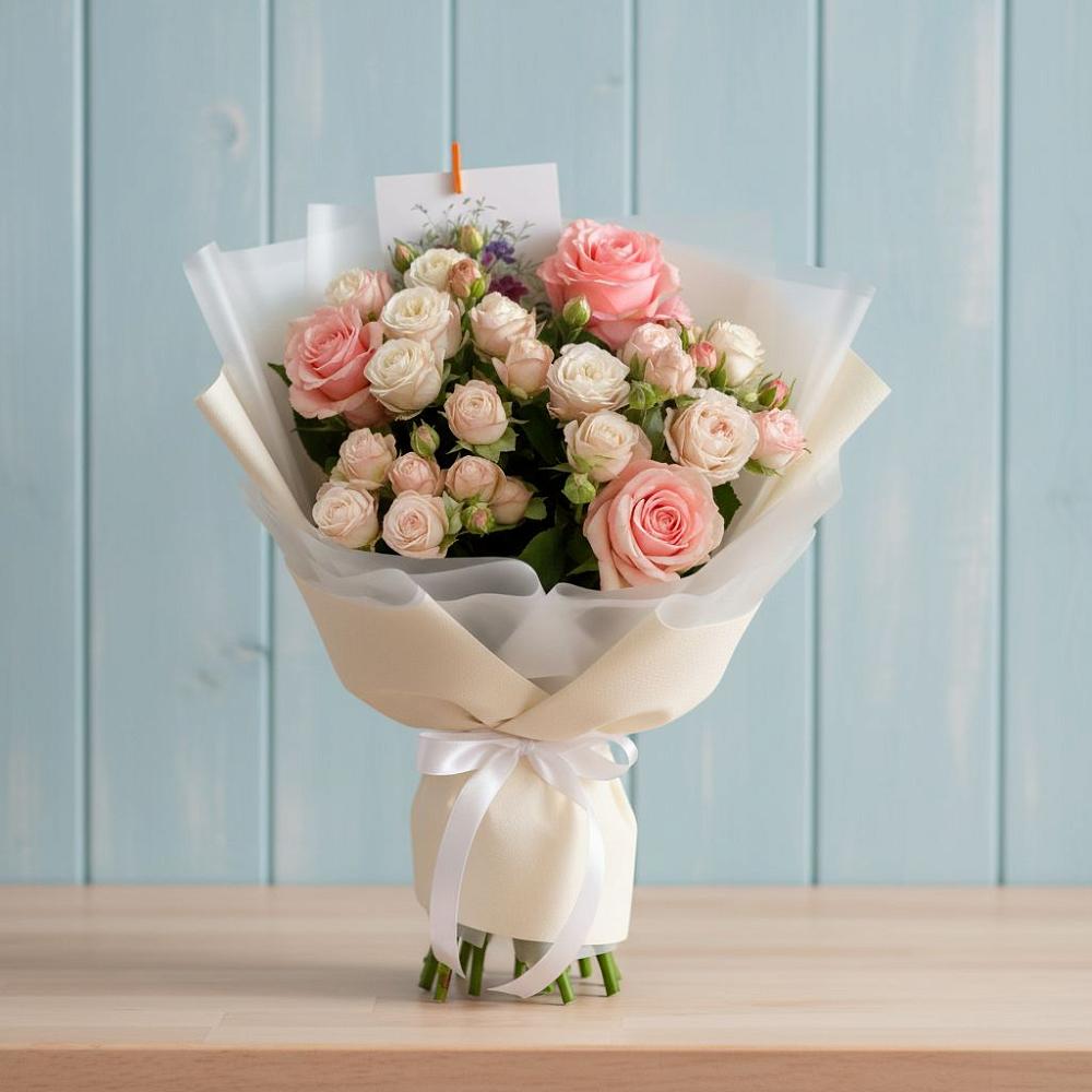 Букет цветов из: Розы в Калиновском