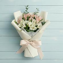 Букет цветов из:  Альстромерии в Калиновском
