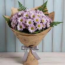 Букет цветов из:  Хризантемы #REPLACE_PRED# Калиновском