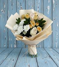 Букет цветов из:  Розы и Хризантемы в Калиновском