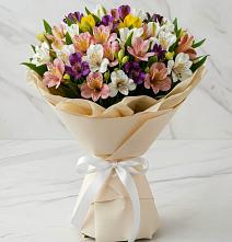 Букет цветов из:  Альстромерии #REPLACE_PRED# Калиновском
