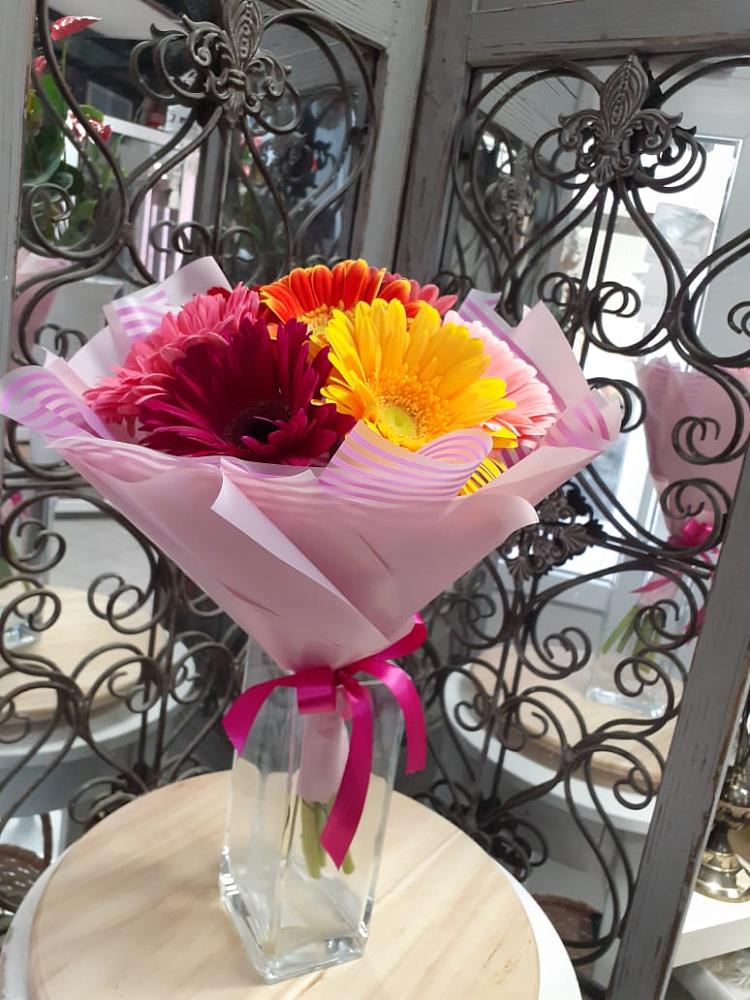 Букет цветов из: Герберы в Калиновском