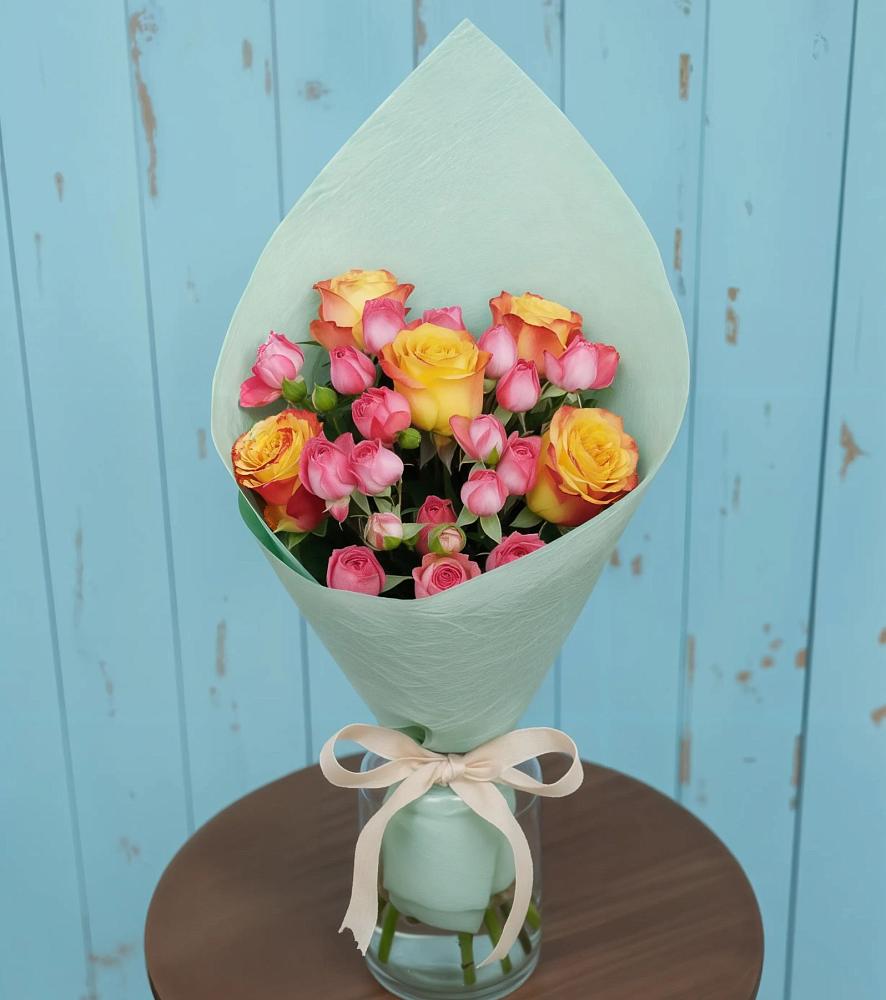 Букет цветов из: Розы в Калиновском