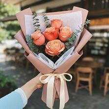 Букет цветов из:  Розы в Калиновском