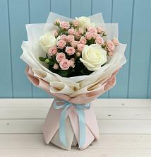 Букет цветов из:  Розы в Калиновском