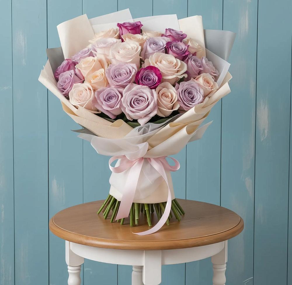 Букет цветов из: Розы в Калиновском