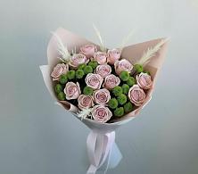 Букет цветов из:  Розы и Хризантемы в Калиновском