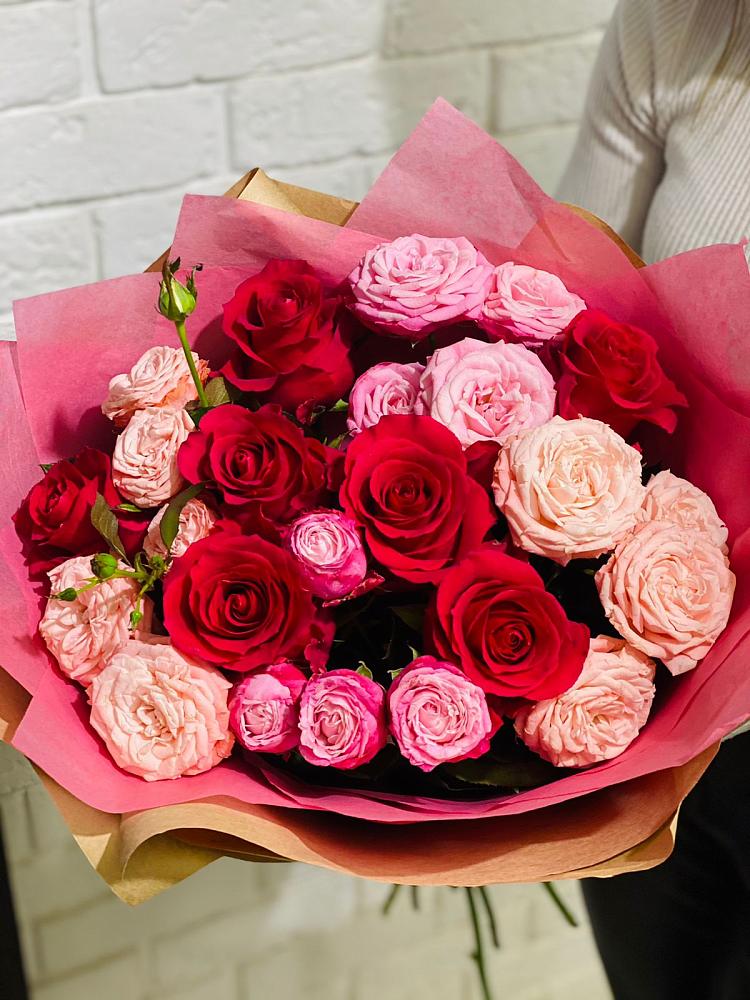 Букет цветов из: Розы в Калиновском