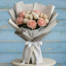 Букет цветов из:  Розы в Калиновском