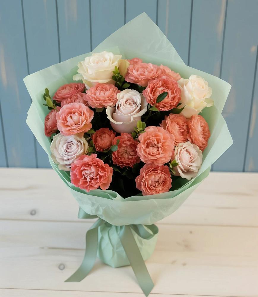 Букет цветов из: Розы в Калиновском