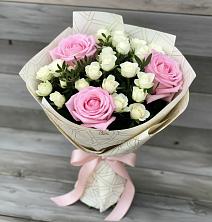 Букет цветов из:  Розы в Калиновском