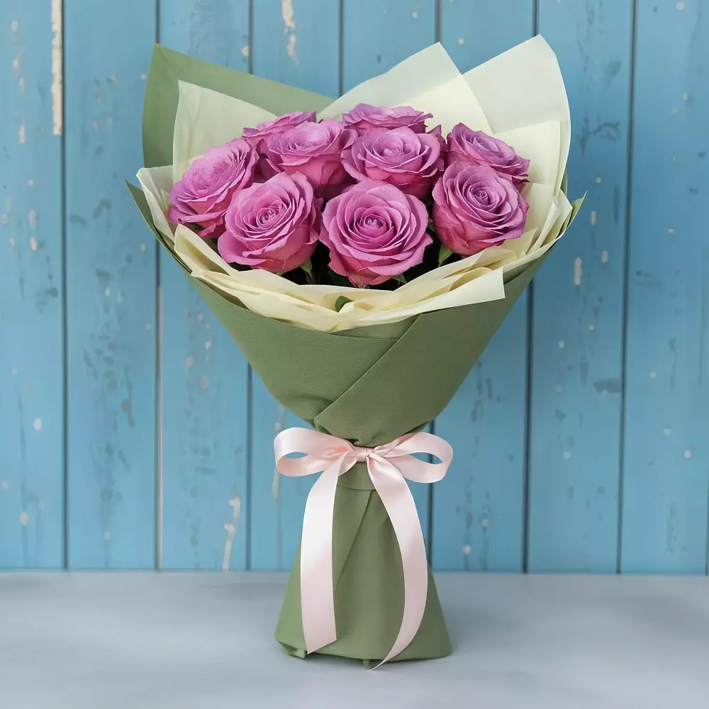 Букет Розы Фёрст Леди в Калиновском