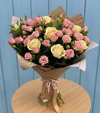 Букет цветов из:  Розы в Калиновском