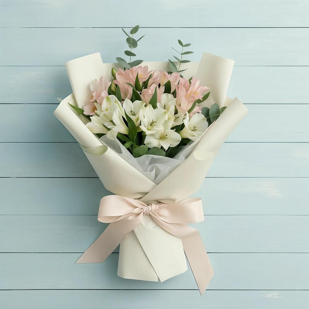 Букет цветов из: Альстромерии в Калиновском