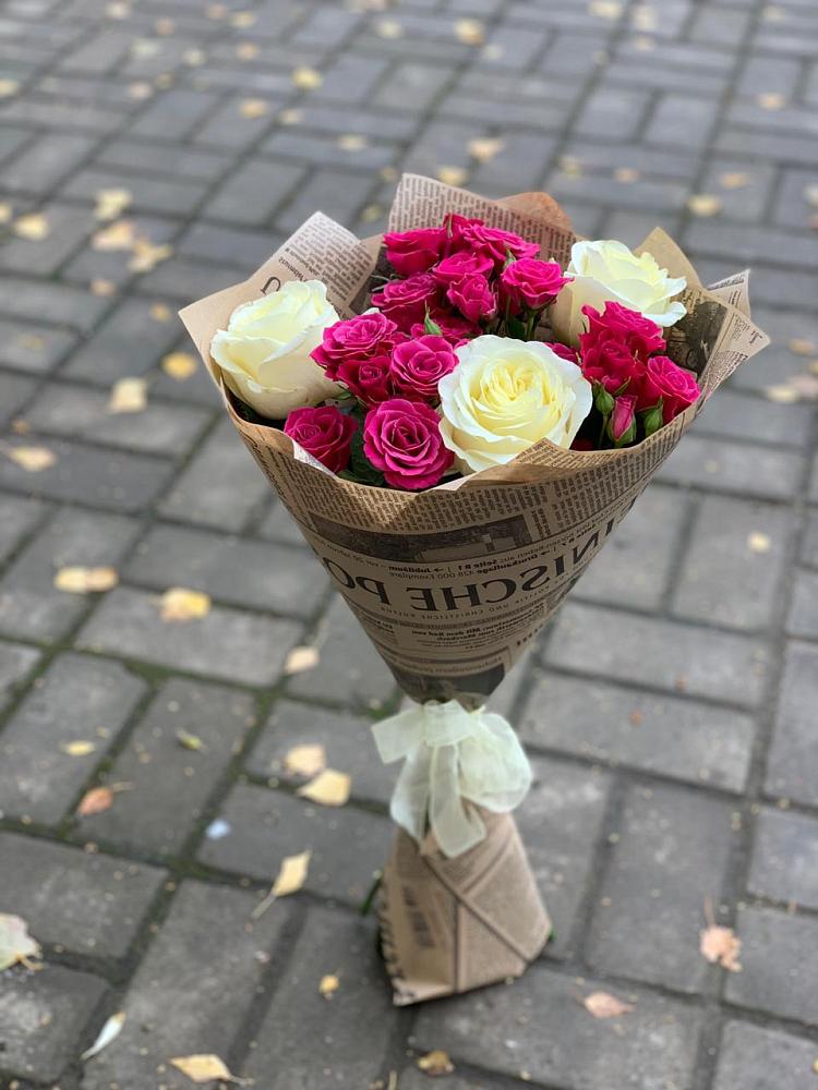 Букет цветов из: Розы в Калиновском