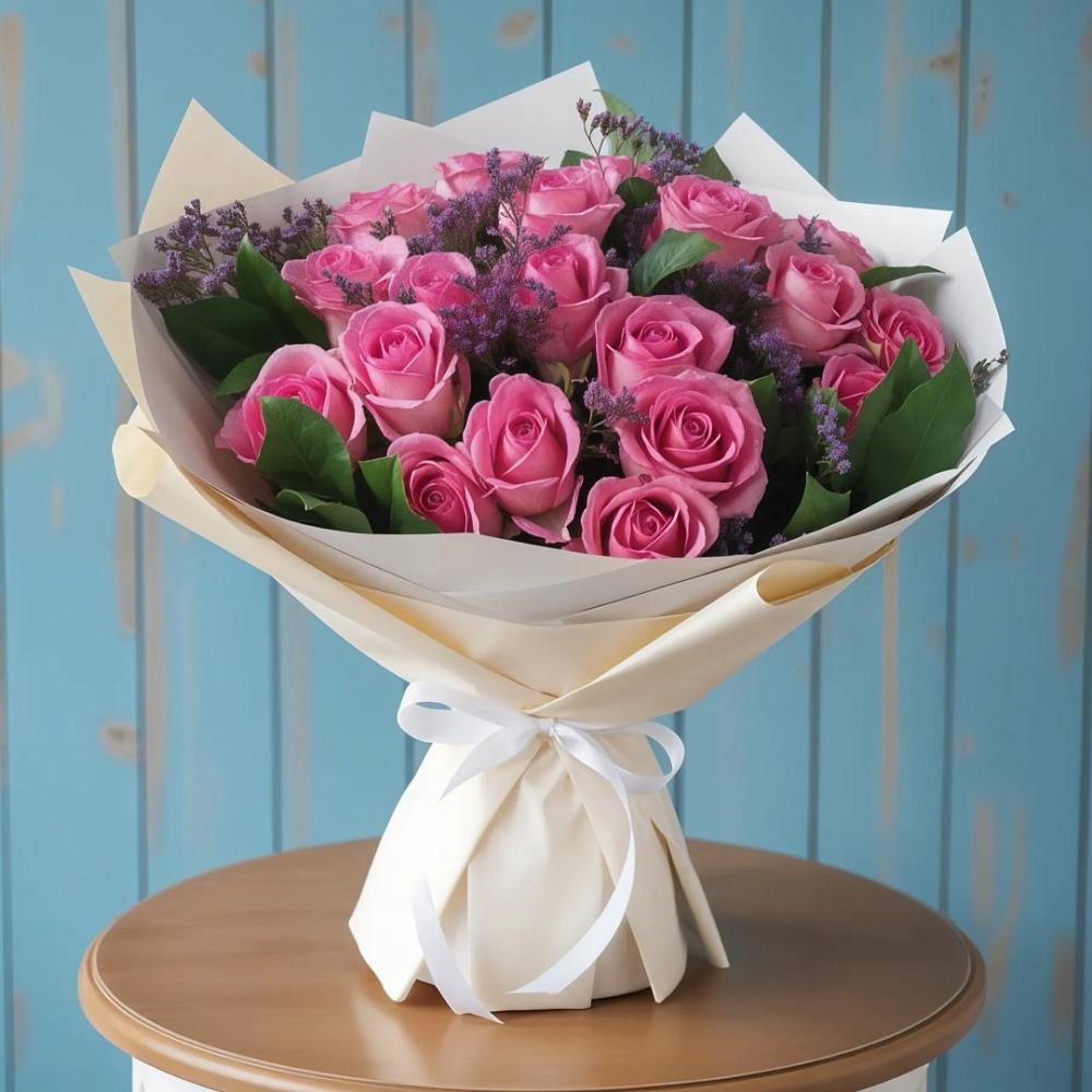 Букет цветов из: Розы в Калиновском