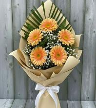 Букет цветов из:  Герберы в Калиновском