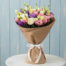 Букет цветов из:  Лизиантусы в Калиновском