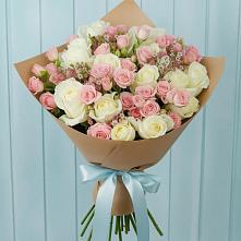 Букет цветов из:  Розы в Калиновском