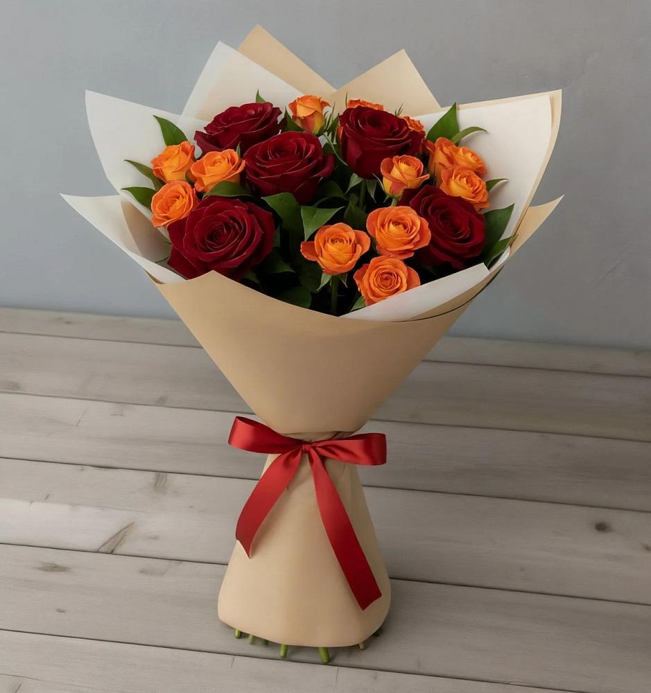 Букет Любовь и восторг в Калиновском